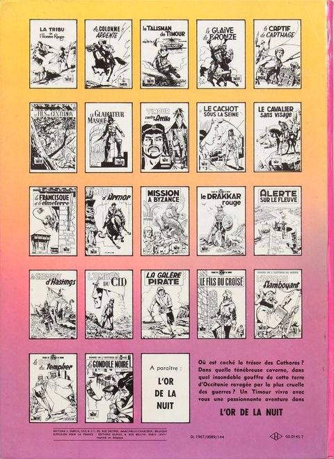 Aperçu de l'album Les Timour tome 22 - La gondole noire