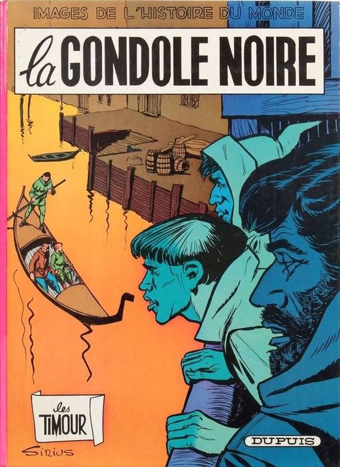 Couverture de l'album La gondole noire