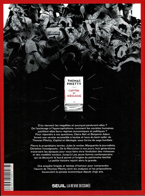 Aperçu de l'album Capital et Idéologie en bande dessinée - D'après le livre de Thomas Piketty