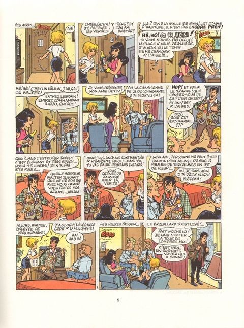 Aperçu de l'album Natacha tome 16 - L'ange blond