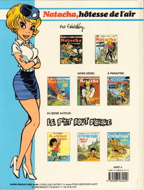 Aperçu de l'album Natacha tome 16 - L'ange blond