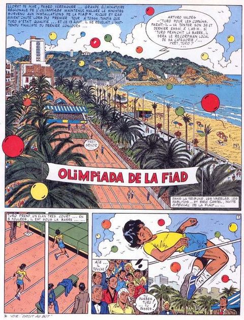 Aperçu de l'album Eric Castel tome 5 - L'Homme de la Tribune F