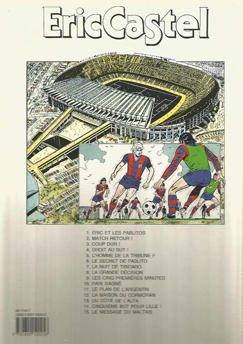 Aperçu de l'album Eric Castel tome 5 - L'Homme de la Tribune F
