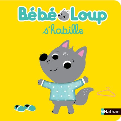 Couverture de l'album Bébé loup s’habille  