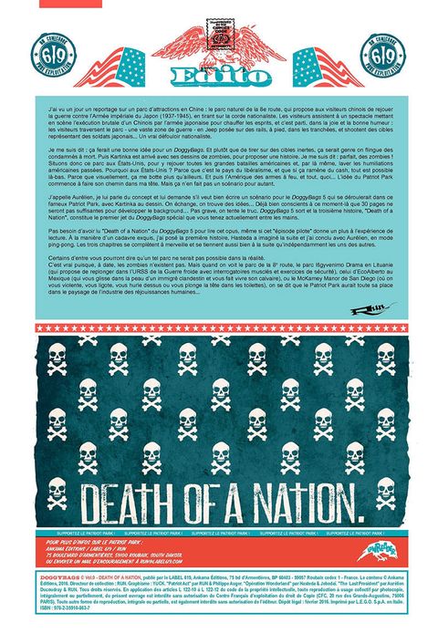 Aperçu de l'album Doggybags tome 9 - Death Of A Nation