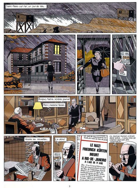 Aperçu de l'album Maître Berger (Les dossiers secrets de) tome 2 - La veuve de Confolens