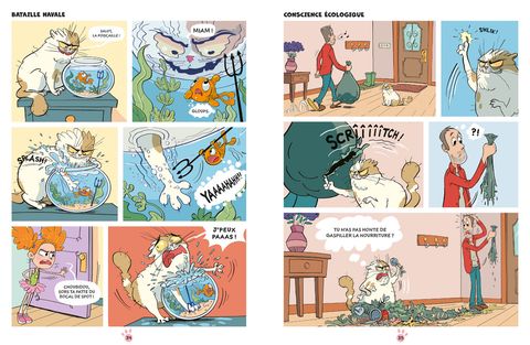 Aperçu de l'album Chat moche tome 1 - J'aime pas ma famille 