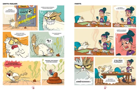 Aperçu de l'album Chat moche tome 1 - J'aime pas ma famille 