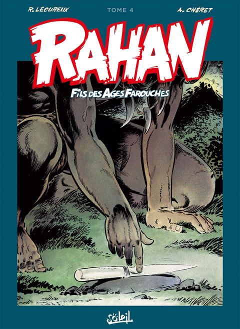 Couverture de l'album Rahan - Fils des âges farouches (nouvelle édition)