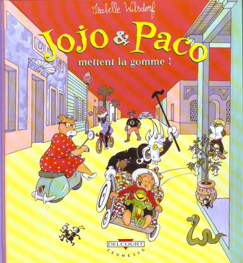 Couverture de l'album Jojo et Paco Mettent la Gomme
