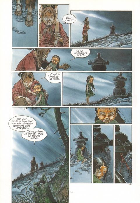 Aperçu de l'album Kwaïdan tome 1 - L'Esprit du Lac