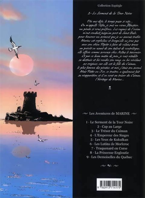Aperçu de l'album Marine (Corteggiani/Tranchand) tome 1 - Le Serment de la tour noire