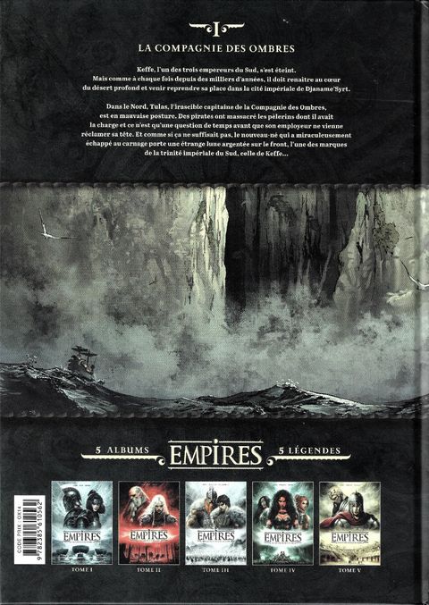 Aperçu de l'album Empires tome 1 - La Compagnie des ombres