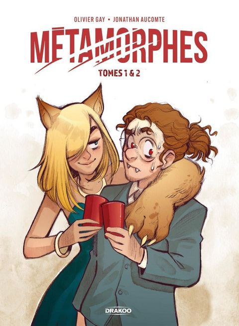 Couverture de la série Métamorphes - coffret