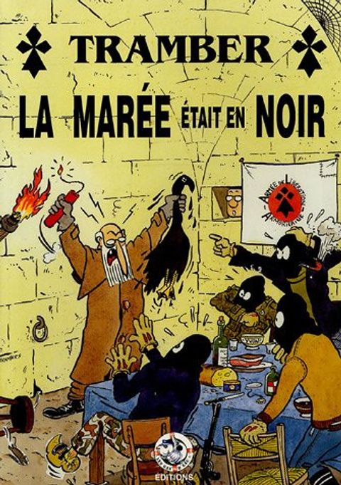 Couverture de l'album La marée était en noir