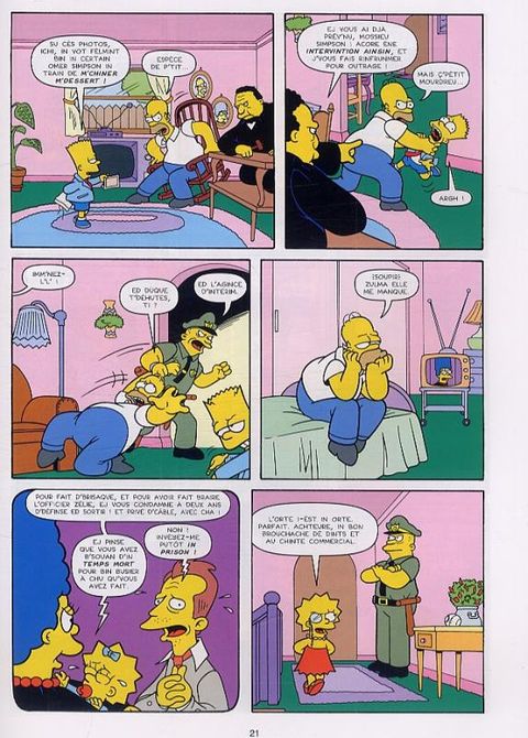 Aperçu de l'album Les Simpson tome 1 - Camping en Délire