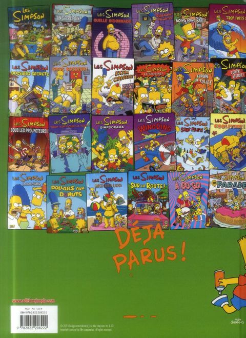 Aperçu de l'album Les Simpson tome 1 - Camping en Délire
