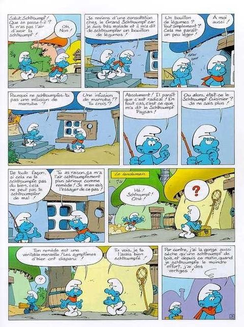 Aperçu de l'album Les Schtroumpfs tome 18 - Docteur Schtroumpf