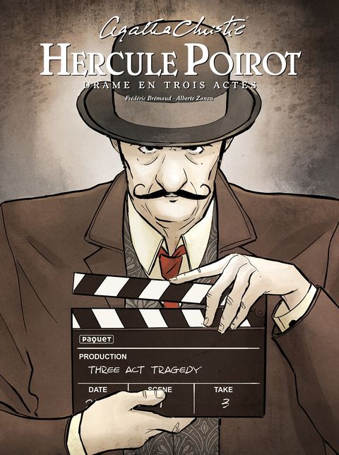 Couverture de l'album Hercule Poirot - Drame en trois actes