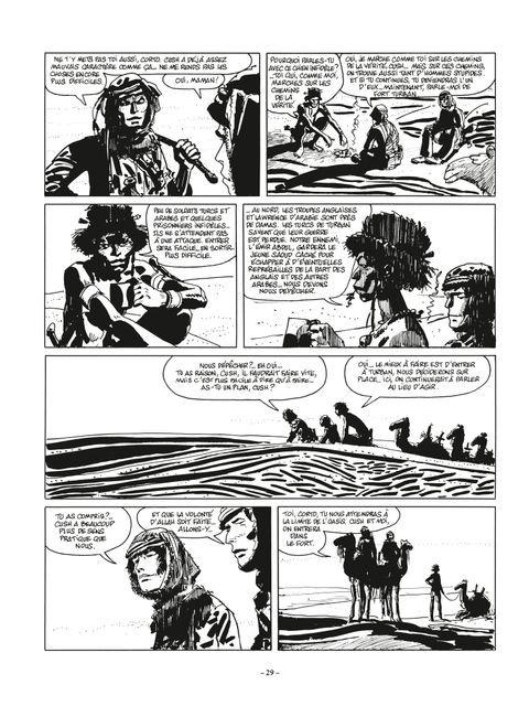 Aperçu de l'album Corto Maltese (N&B) tome 5 - Les Ethiopiques