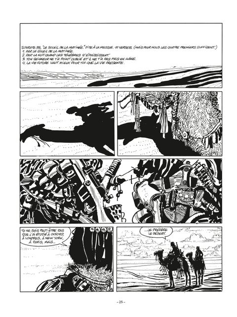 Aperçu de l'album Corto Maltese (N&B) tome 5 - Les Ethiopiques