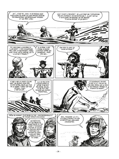 Aperçu de l'album Corto Maltese (N&B) tome 5 - Les Ethiopiques