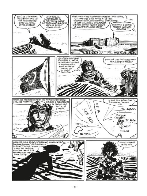 Aperçu de l'album Corto Maltese (N&B) tome 5 - Les Ethiopiques