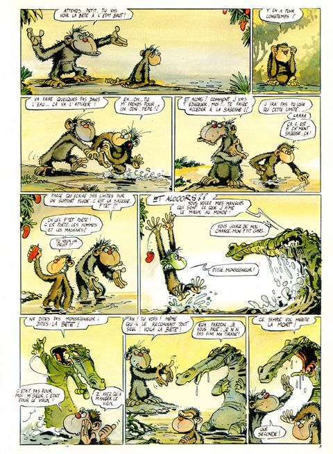 Aperçu de l'album Ni Dieu ni Bête tome 1 - Elucubrations primales