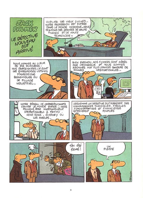 Aperçu de l'album Jack Palmer tome 9 - Narco Dollars