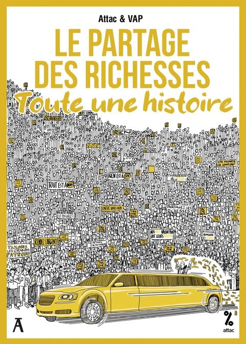 Couverture de l'album Le Partage des richesses, toute une histoire