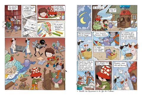 Aperçu de l'album Hôtel Etrange tome 4 - Des Fantômes dans les Nuages