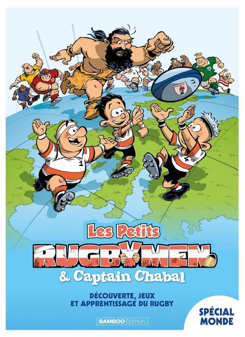 Couverture de l'album Petits Rugbymen (Les) cahier d'activité Monde
