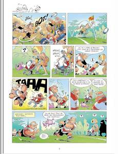Aperçu 2 de l'album Les petits rugbymen et Captain Chabal tome 3 - Petits Rugbymen (Les) cahier d'activité Monde