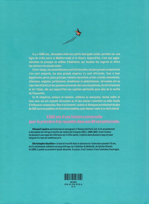 Aperçu de l'album Histoire de Jérusalem