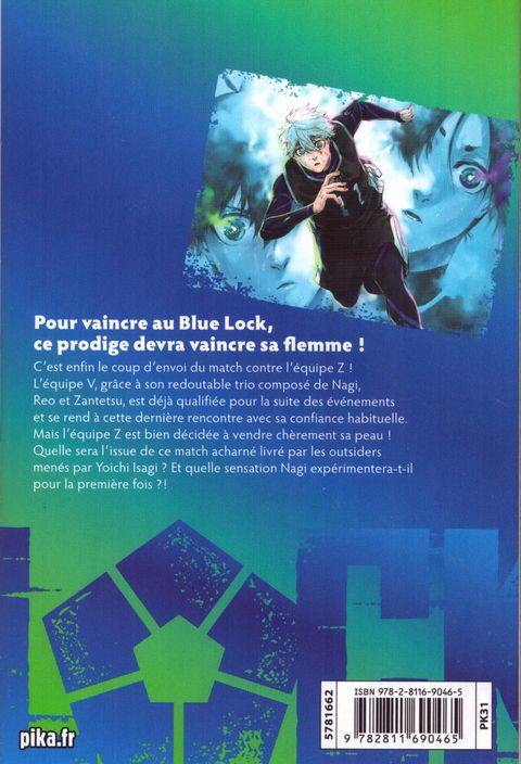 Aperçu de l'album Blue Lock - Episode Nagi tome 3