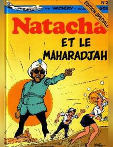 Couverture de l'album Natacha et le Maharadjah