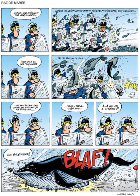 Aperçu de l'album C.R.S. = Détresse tome 9 - Battu en Neige