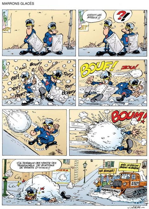 Aperçu de l'album C.R.S. = Détresse tome 9 - Battu en Neige