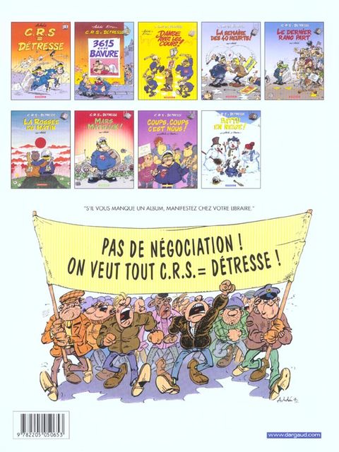 Aperçu de l'album C.R.S. = Détresse tome 9 - Battu en Neige
