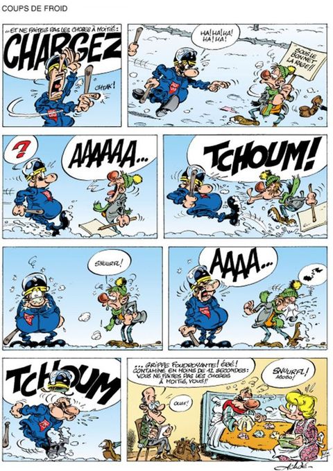 Aperçu de l'album C.R.S. = Détresse tome 9 - Battu en Neige