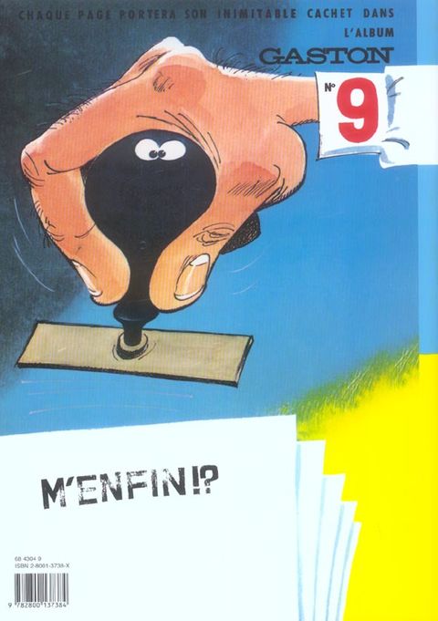 Aperçu de l'album Gaston Lagaffe tome 8 - Lagaffe nous Gâte