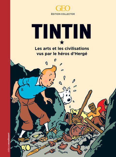 Couverture de l'album Les arts et les civilisations vus par le héro d'Hergé