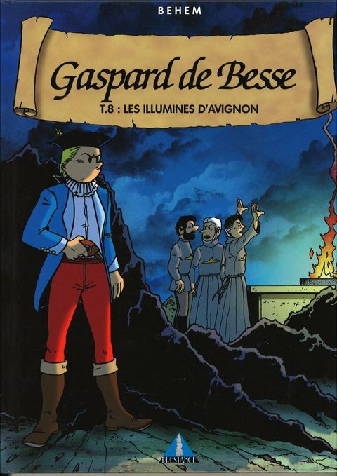 Couverture de l'album Gaspard de Besse, Tome 8 : les Illuminés d'Avignon