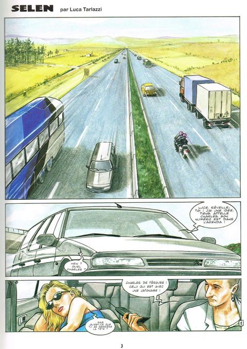 Aperçu de l'album Selen en BD tome 7 - Sex In Italy III