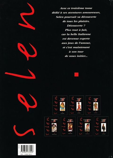 Aperçu de l'album Selen en BD tome 7 - Sex In Italy III