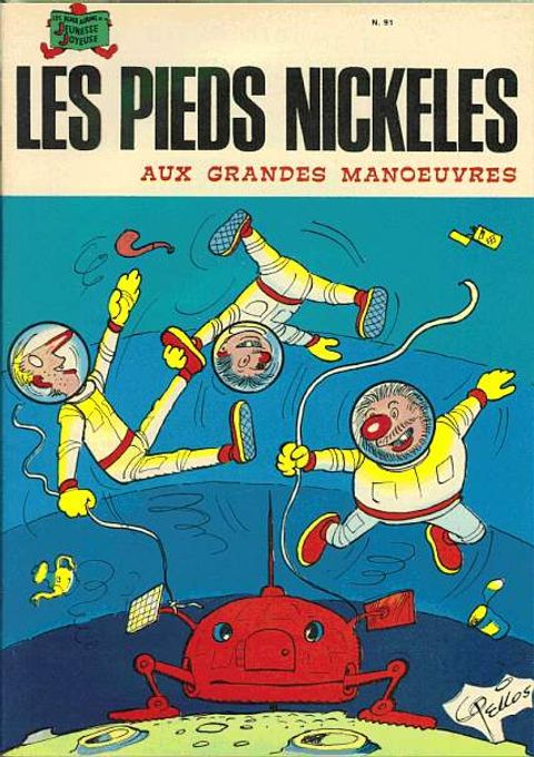 Couverture de l'album Les Pieds Nickelés aux Grandes Manœuvres 