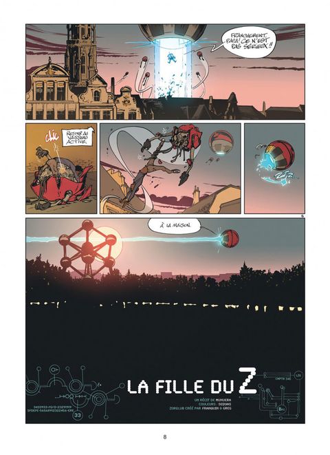 Aperçu de l'album Zorglub tome 1 - La Fille du Z