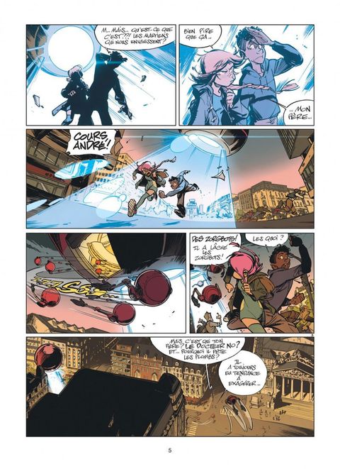 Aperçu de l'album Zorglub tome 1 - La Fille du Z