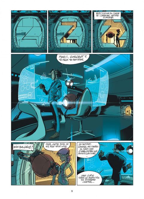 Aperçu de l'album Zorglub tome 1 - La Fille du Z