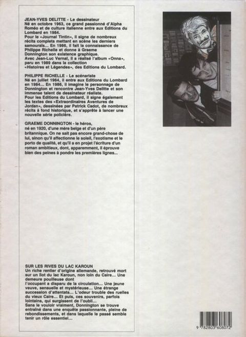 Aperçu de l'album Donnington tome 2 - Sur les Rives du Lac Karoun